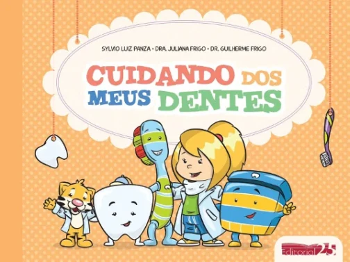 Capa do livro Cuidando dos Meus Dentes