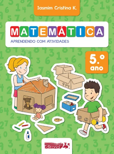 Capa do livro Matemática: Aprendendo com Atividades 5º Ano