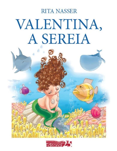 Capa do livro Valentina, A Sereia